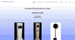 Desktop Screenshot of ledphotoboothsales.com